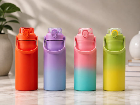 1200ML Insulated Water Bottle with Handle | Stainless Steel Thermal Flask | Leakproof Travel & Gym Bottle